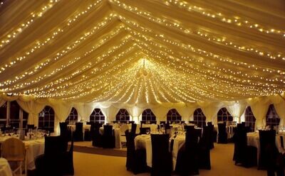 Fairylight STRING; 12m led; indoor/outdoor - WARM WHITE