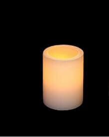 Pillar candle - flameless SMALL