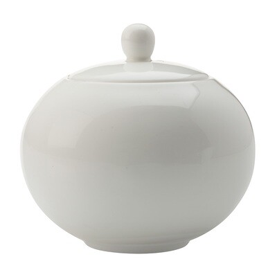 Bowl - small white - with lid (comes empty)