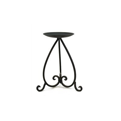 Candle holder - black (single)