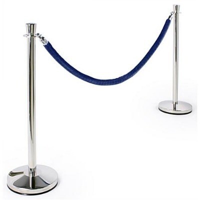 Stanchion velvet ropes; Blue (1.2mL)