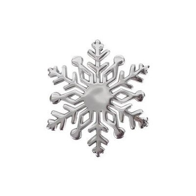 Snowflake; silver hanging -  11cm