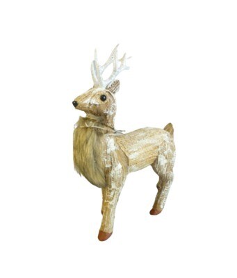 Reindeer; bark and fur