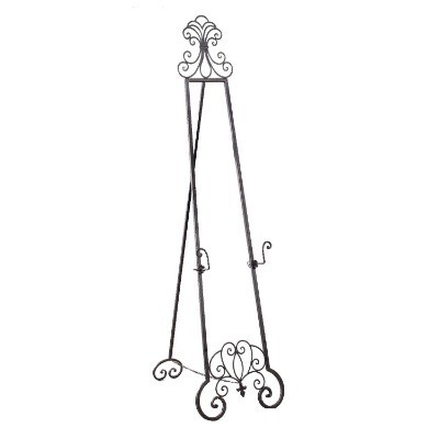 Easel; large - charcoal black (1.65mH)