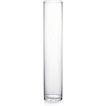 Cylinder vase; large 60cmH