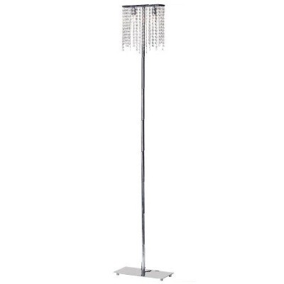 Lamp; crystal floor standing