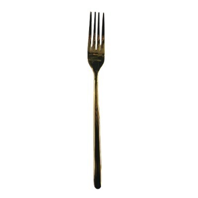 Fork; mains - gold