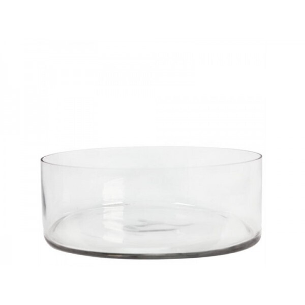 Float bowl; glass (10cmH x 25cmW)