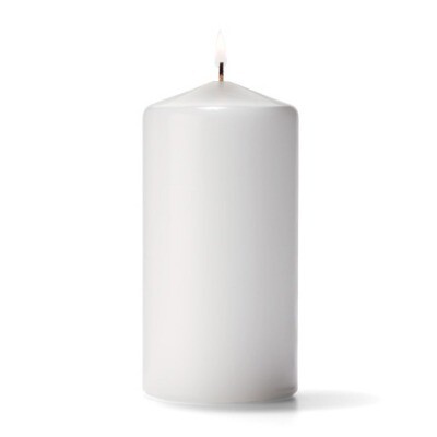 Pillar candle; medium