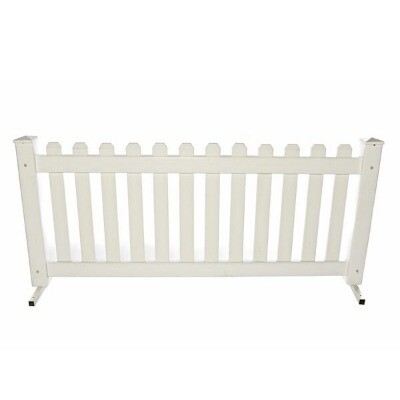 Picket fence sections - 1.6L x 0.6H (with feet)