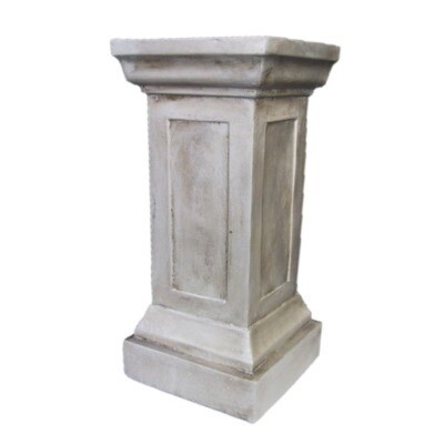 Pedestal; medium - silver; 70cmH
