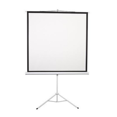 Projector screen; tripod (84" screen)