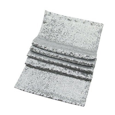 Runner; silver sequin (2.7mL x 30cmW)