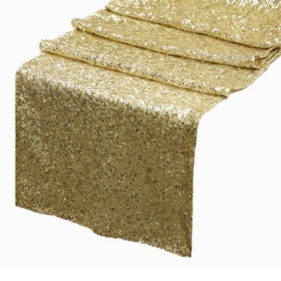 Runner; gold sequin (2.7mL x 30cmW)