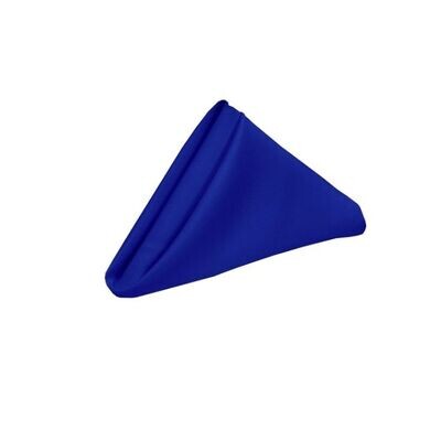 Napkin; polyester ROYAL BLUE