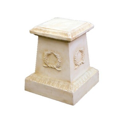 Pedestal; medium - cream; 42cmH