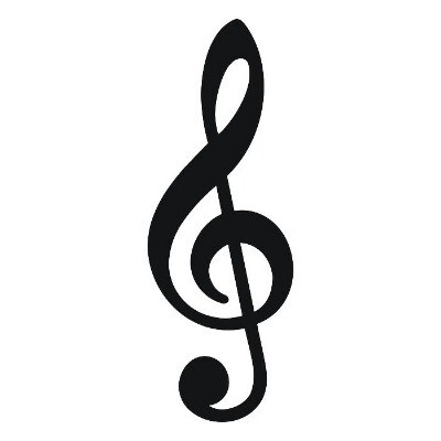 Music note; Small