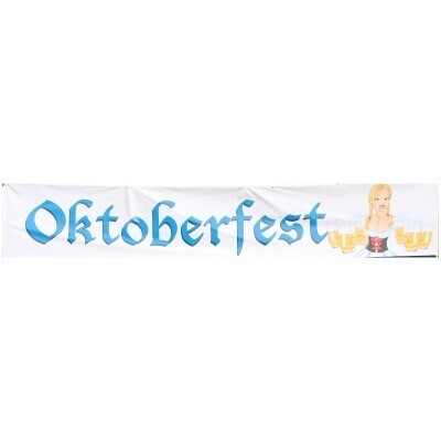 Oktoberfest banner - 0.8m x 4.5m (canvas)