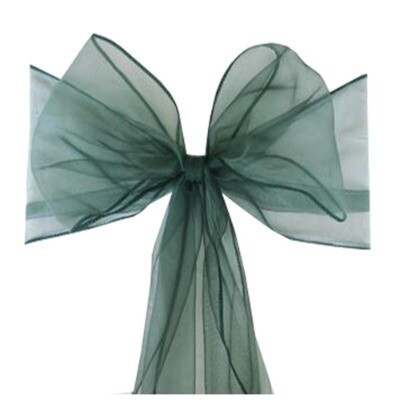 Sash Organza; Forest Green (30cm x 300cm)