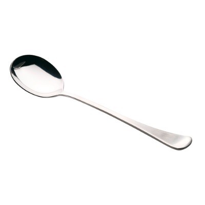 Serving spoon - silver