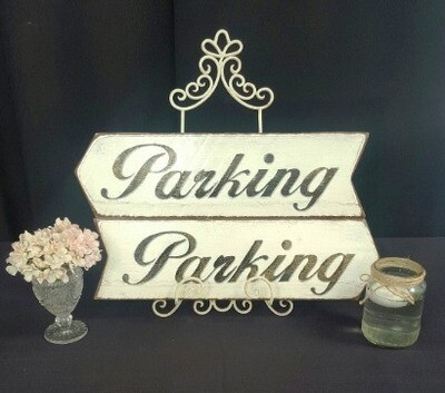Sign - Parking; left