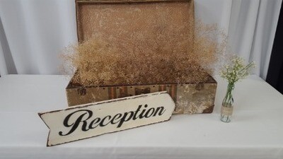 Sign - Reception; right