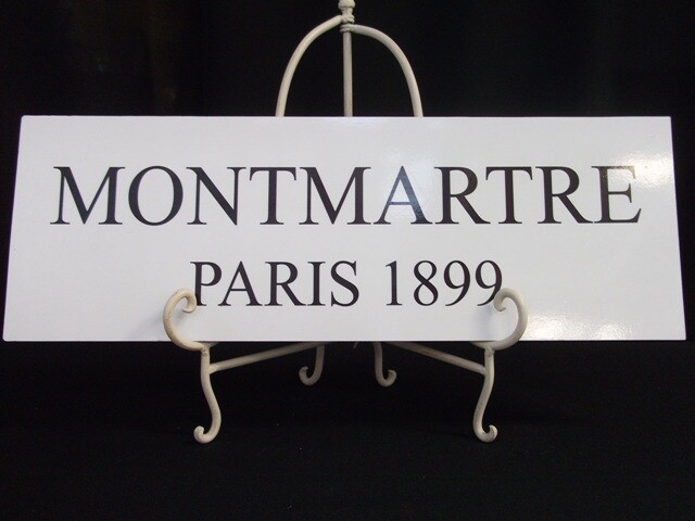 Sign - Paris Street