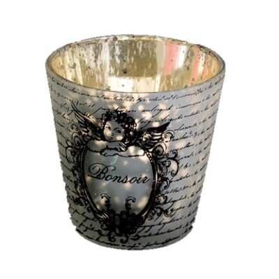 Tealight holder; antique