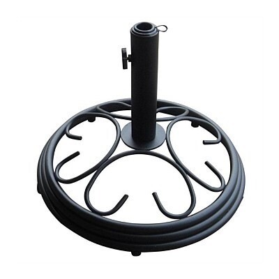 Umbrella base; black