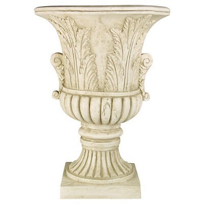 Urn; medium - cream