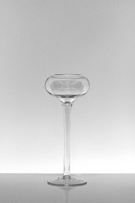 Tealight holder; stemmed squat MEDIUM