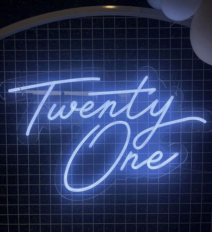 Neon Sign - Twenty One