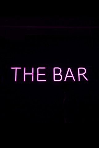 Neon Sign - "the bar"