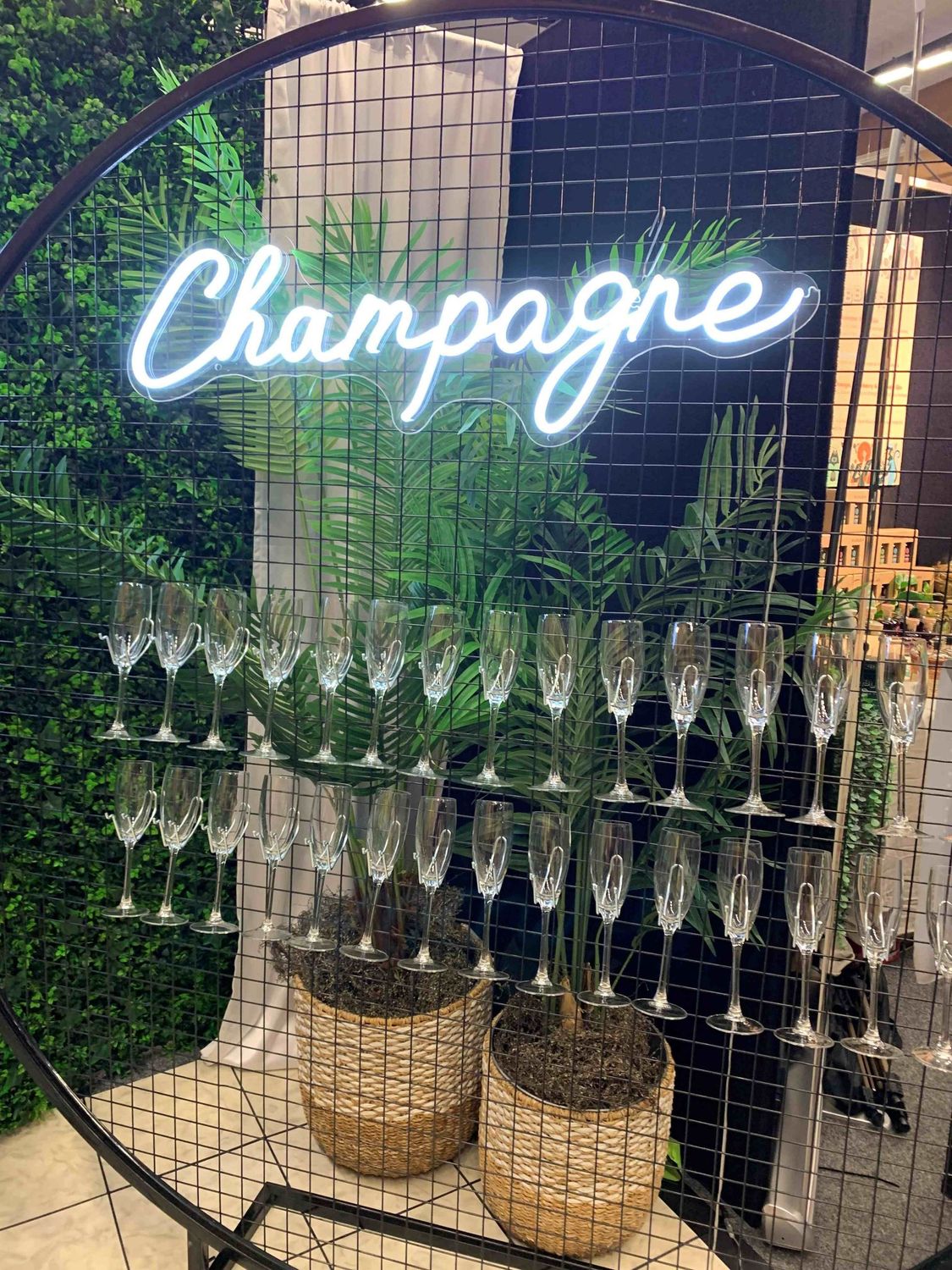 Champagne Wall