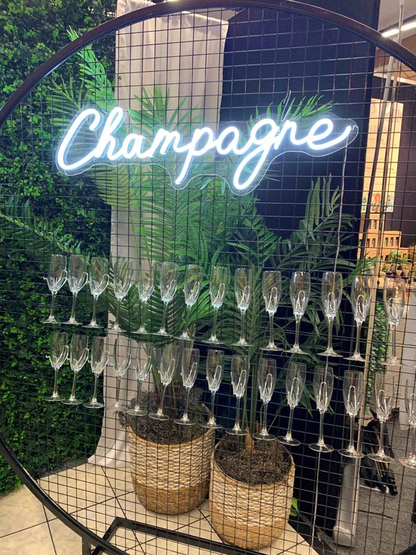 Champagne Wall