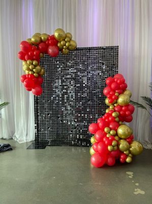 Shimmer wall package - BLACK (Small 2.4m x 2.4m)