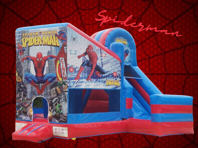 Bouncy Castle - Spiderman