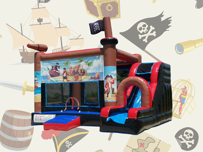 Bouncy Castle - Pirates