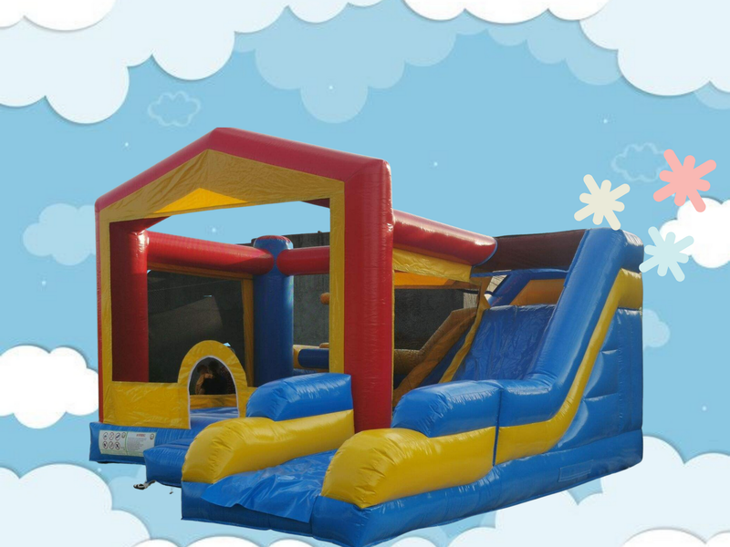 Bouncy Castle - Red/Blue/Yellow