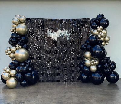 Shimmer wall package - BLACK (Medium 2.4m x 3.6m)
