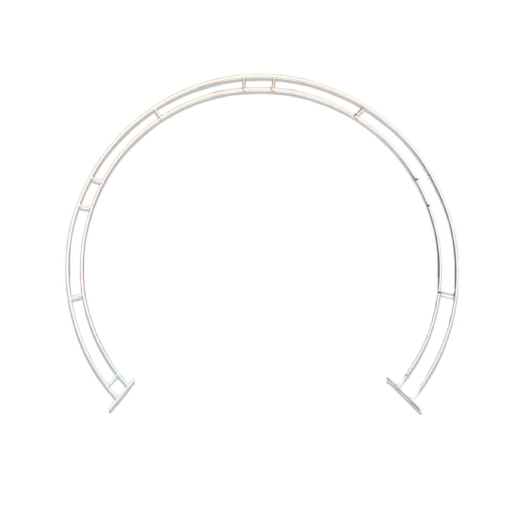 Wedding arch - circular (2.8m W x 2.3m H)
