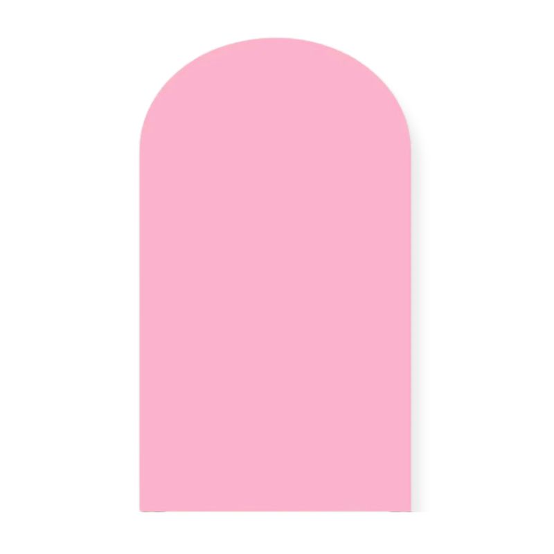 Arched Panel Pink, large