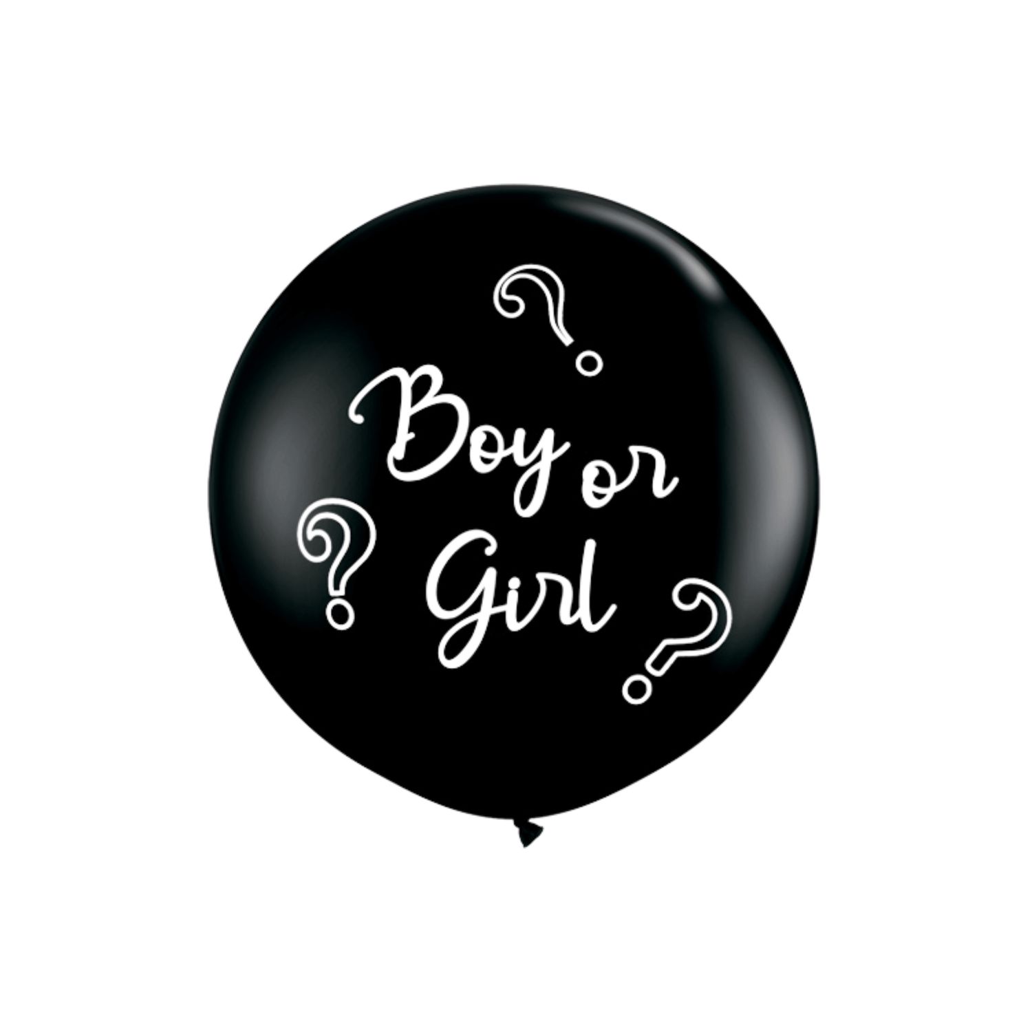 Gender reveal balloon