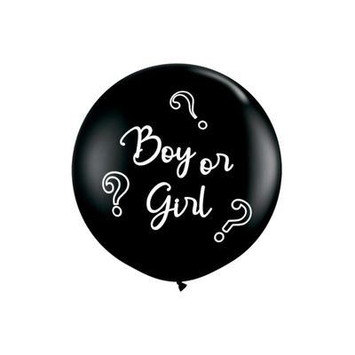 Gender reveal balloon