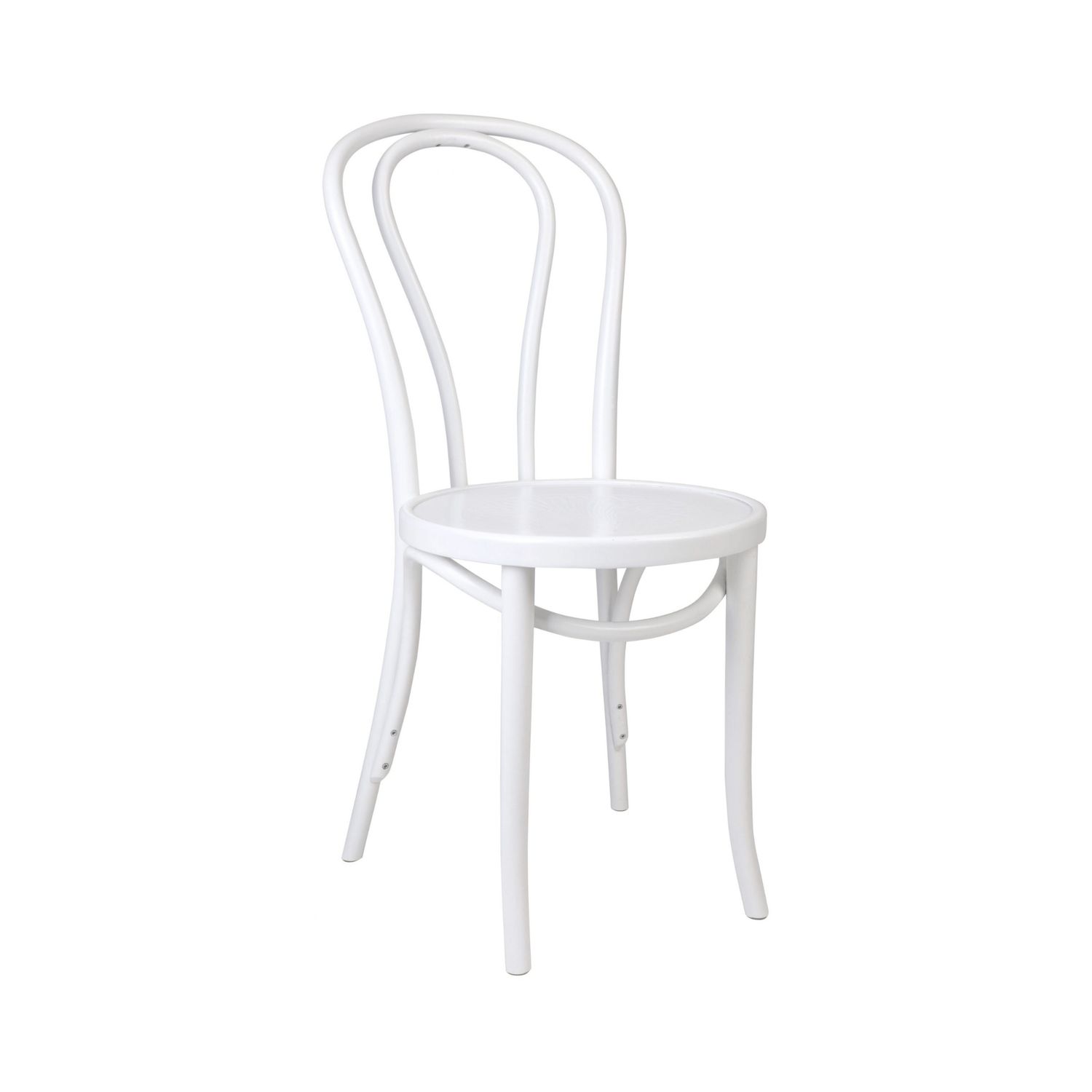 Bentwood White Chair