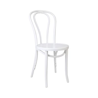 Bentwood White Chair