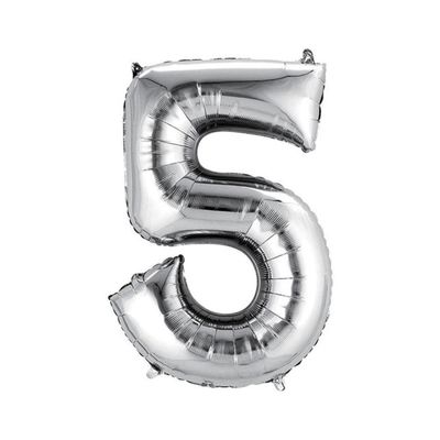 Giant foil number balloon - colour options available
