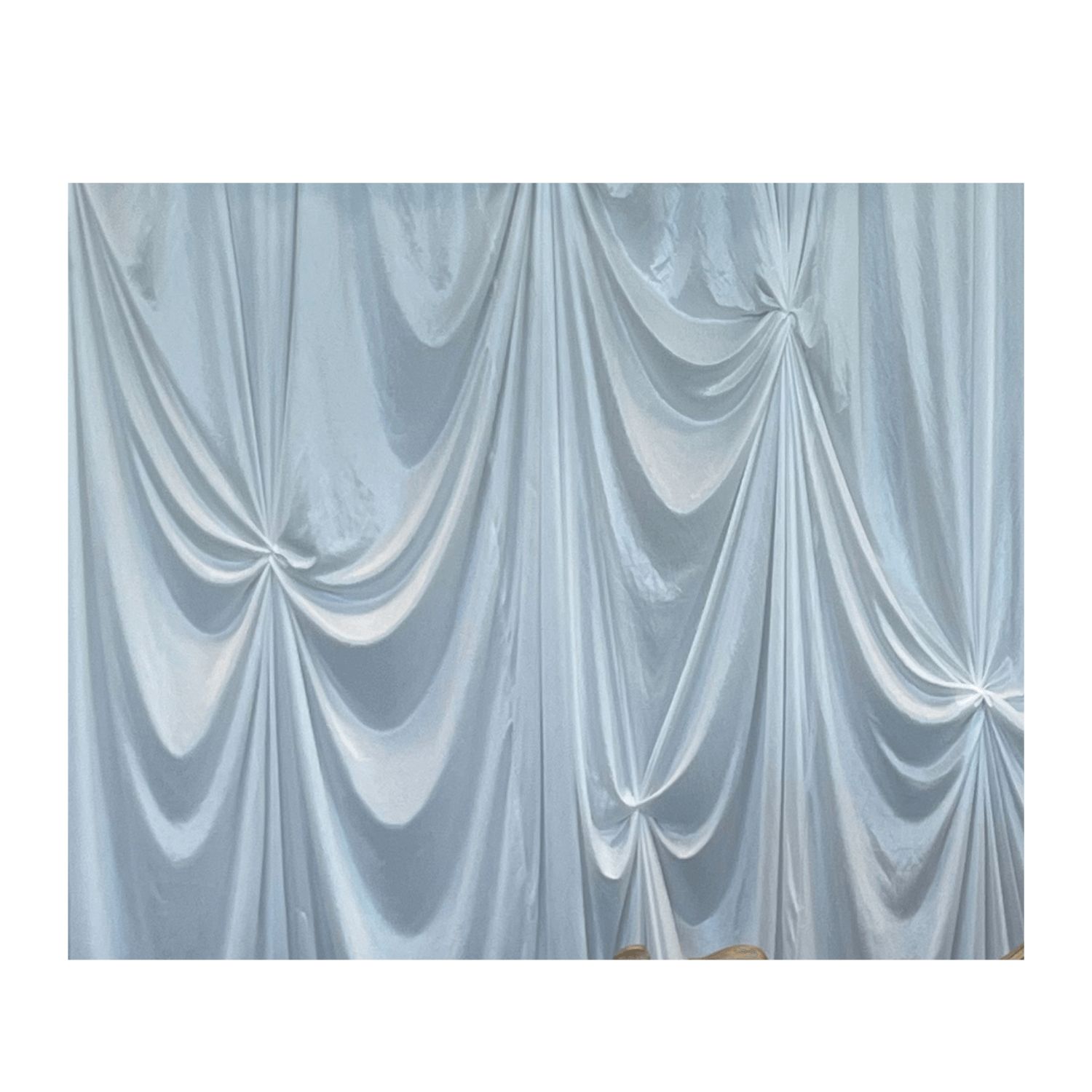 White Draped Backdrop Package