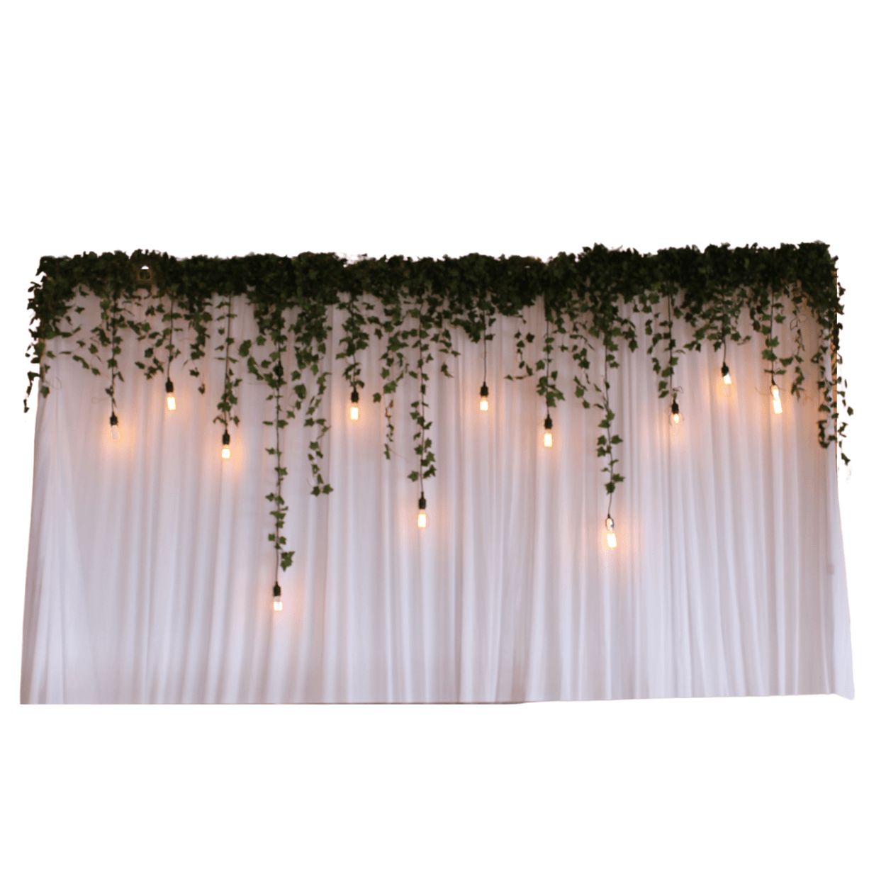 Pendants & Ivy Backdrop
