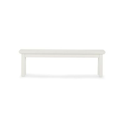 Bench seat - white wooden
